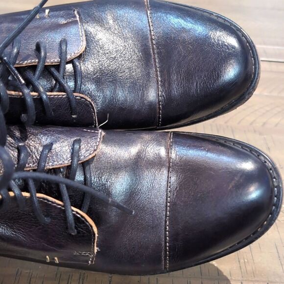 Bedstu Men\'s Dreck Black Leather Lace Up Chukka Boots Sz 9.5 main image 10
